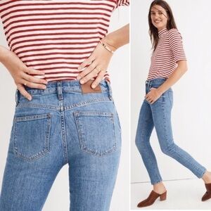 Madewell 9” high-rise skinny SZ 25